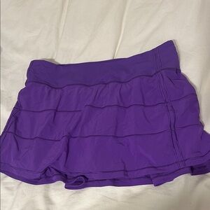 Women's Purple Tennis Skirt